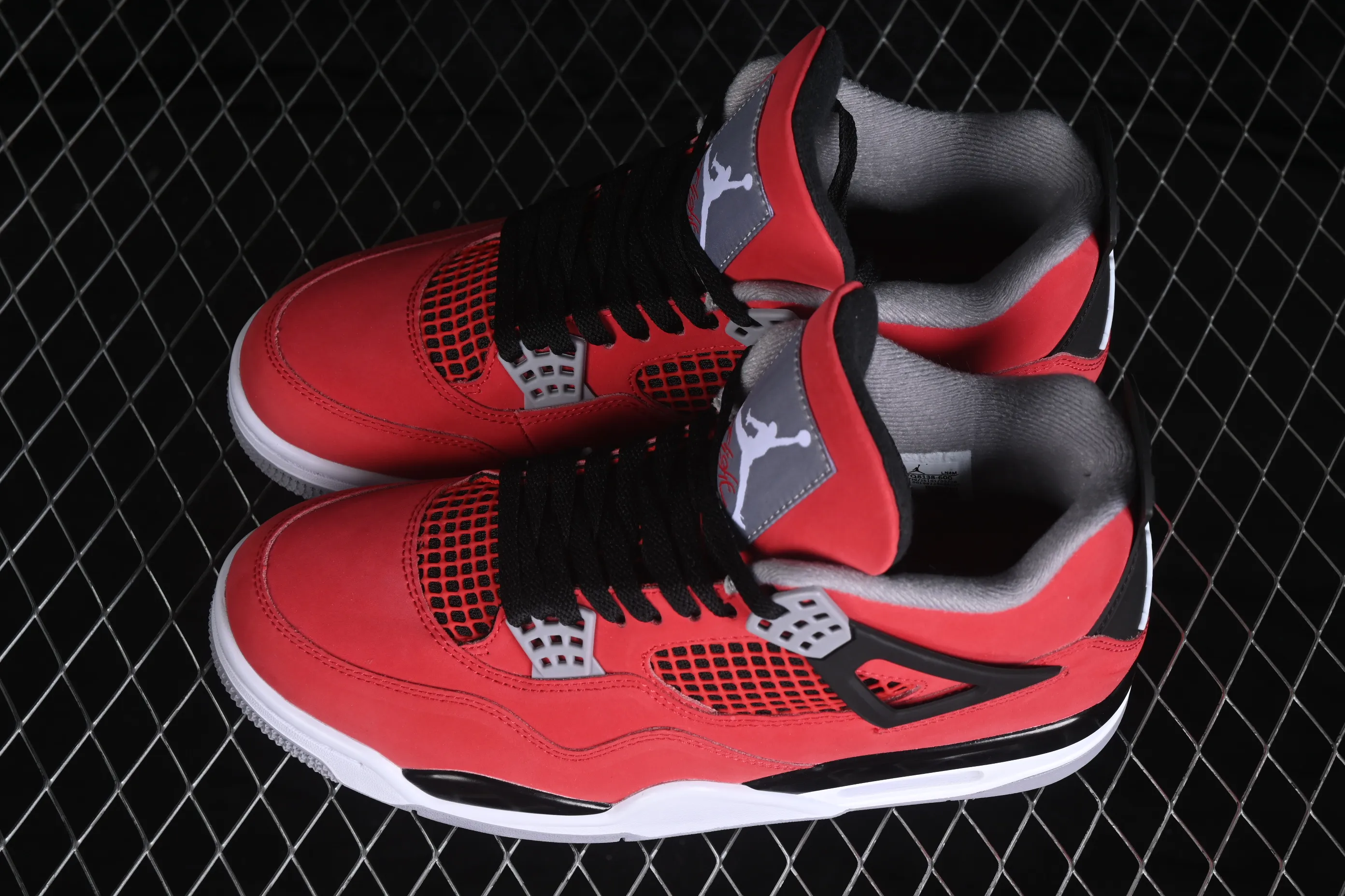 All categories Air Jordan Jordan series basketball shoes Air Jordan 4 Air Jordan 4 "Toro" AJ4 Joe 4 Big Red Bull replica basketball shoes FQ8138-600